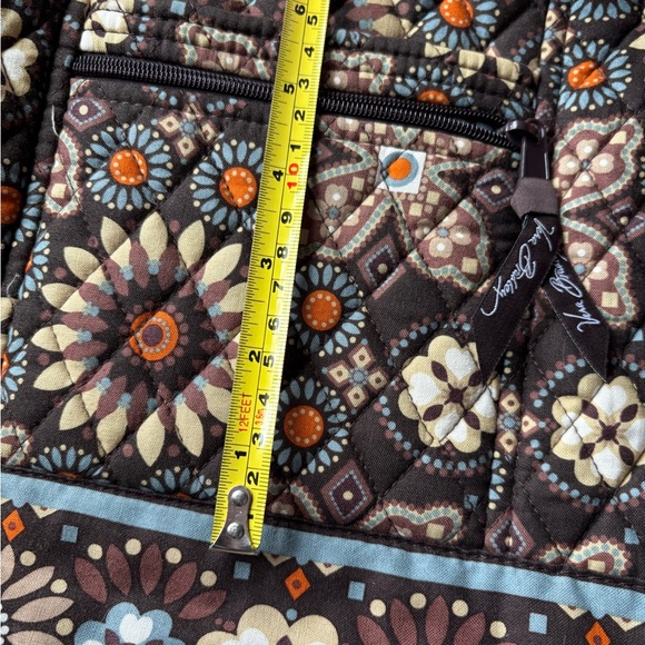 21. Vera Bradley Geometric Floral Quilted Bag NWOT - Picture 8 of 10